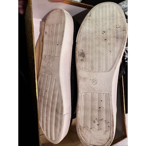 Coach Women's black grey Signature Ray Outline High Top Fashion Sneaker size 6B - Picture 4 of 15